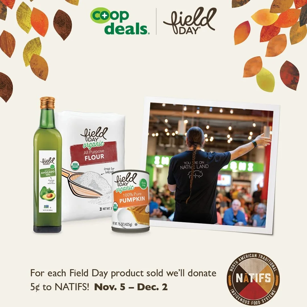 North American Traditional Indigenous Food Systems (NATIFS), founded by James Beard award winner The Sioux Chef, is dedicated to addressing the economic and health crises affecting Native communities by re-establishing Native foodways. We imagine a n