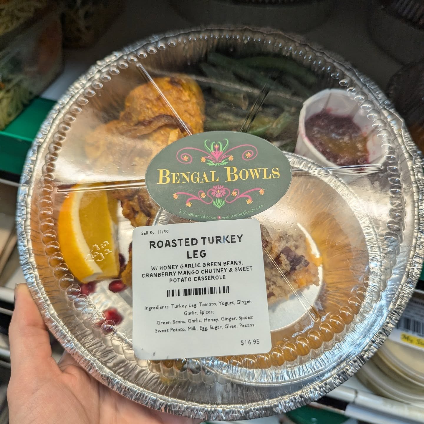 No parties? Grab a Turkey Leg from @bengal.bowls !

#potsdam_food_coop #turkey #bengali_cuisine #support_local