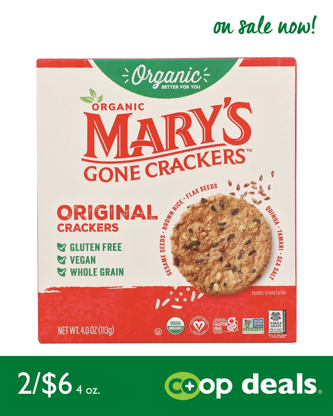 A new round of Co+op Deals have dropped!! Come through and check out all the green tags throughout the store!

💚 Download the Co+op Deals app for more deals! 💚

#Potsdam_Food_Coop #Coop_Deals #On_Sale #Support_Small_Business