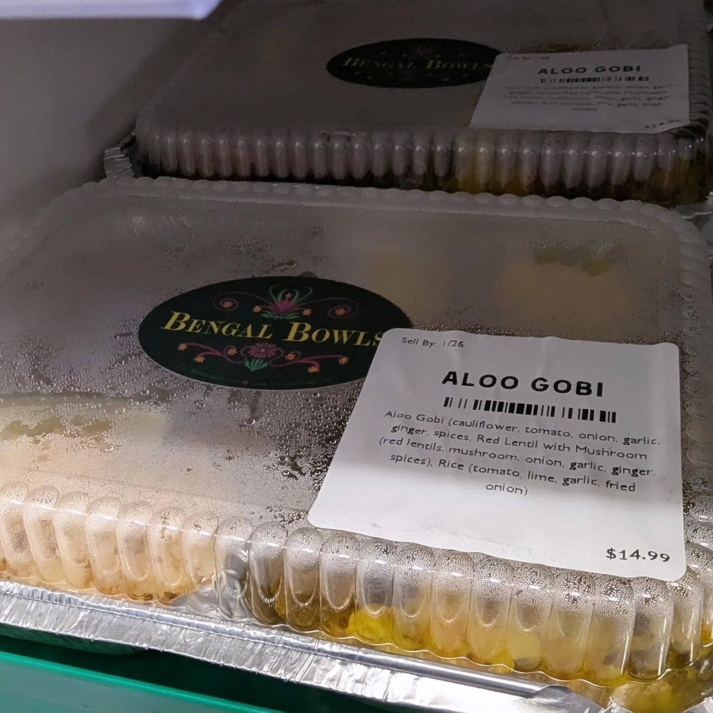 Bengal Bowls have been freshly delivered! 
✨ Check out our website for more deli offerings today. 

#potsdam_food_coop #bengali_cuisine #locally_made