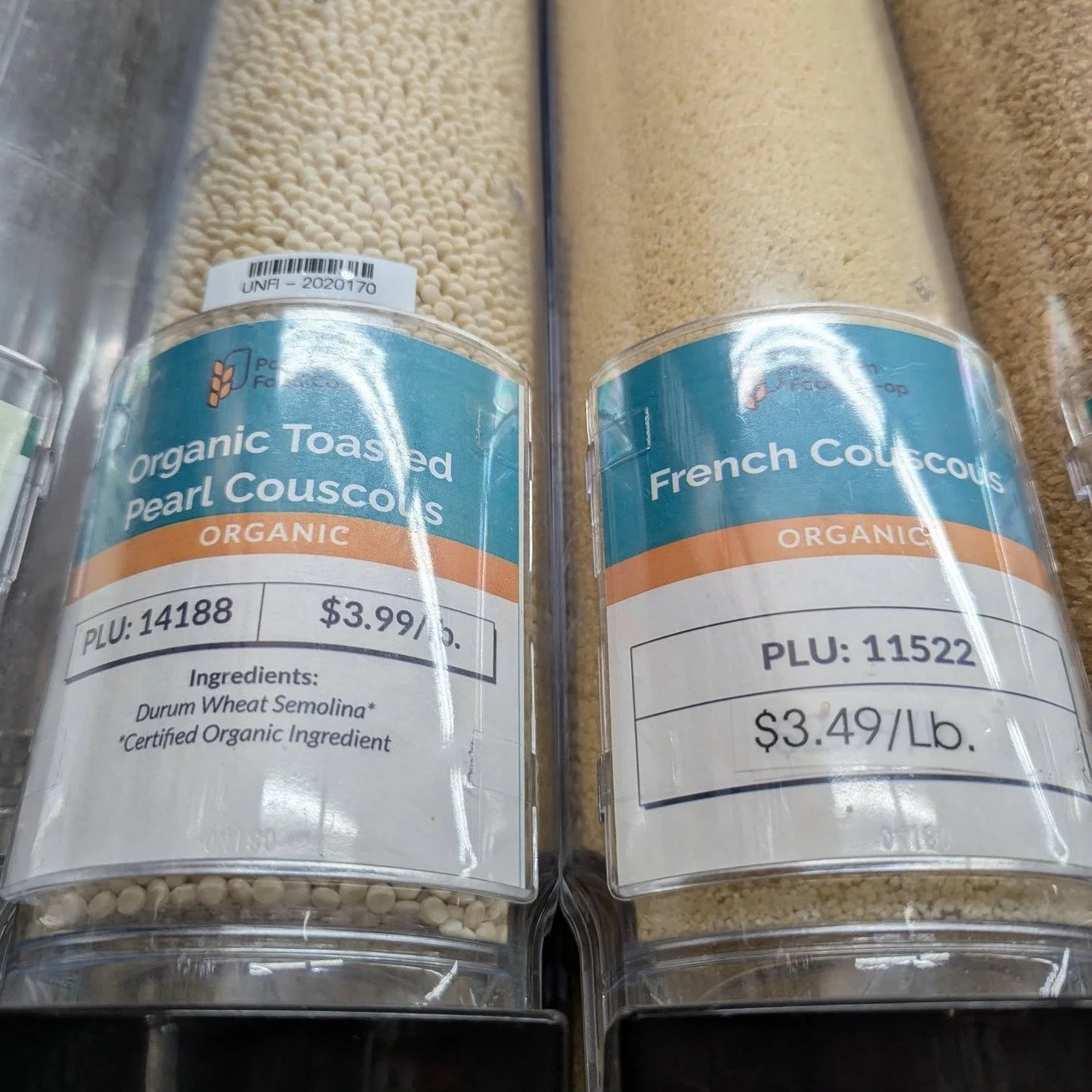 Ever wish grocery shopping felt simpler (and cheaper)? That&rsquo;s why we love our bulk department &mdash; and we&rsquo;re proud to be the only one in the area.

Scoop just what you need: couscous for quick weeknight meals, salads, or soups, and bea