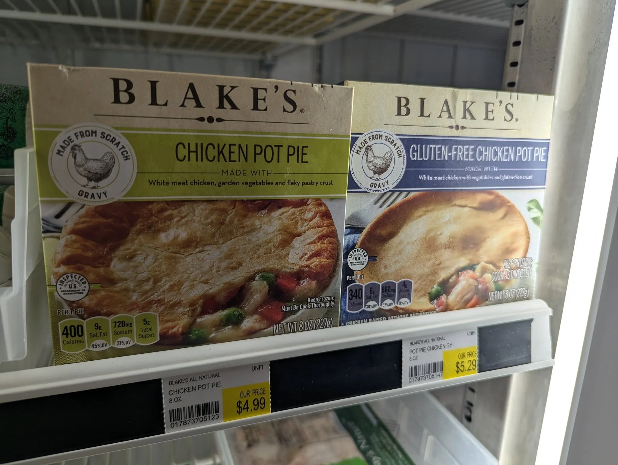 What's for dinner? Check out some of our frozen section!

⚡ Blake's Chicken Pot Pie in Regular and Gluten Free
⚡ Field Roast Sausages in Italian Garlic Fennel and Smoked Apple &amp; Sage
⚡ Stonewood Farms Ground Turkey
⚡ A selection of fish and seafo