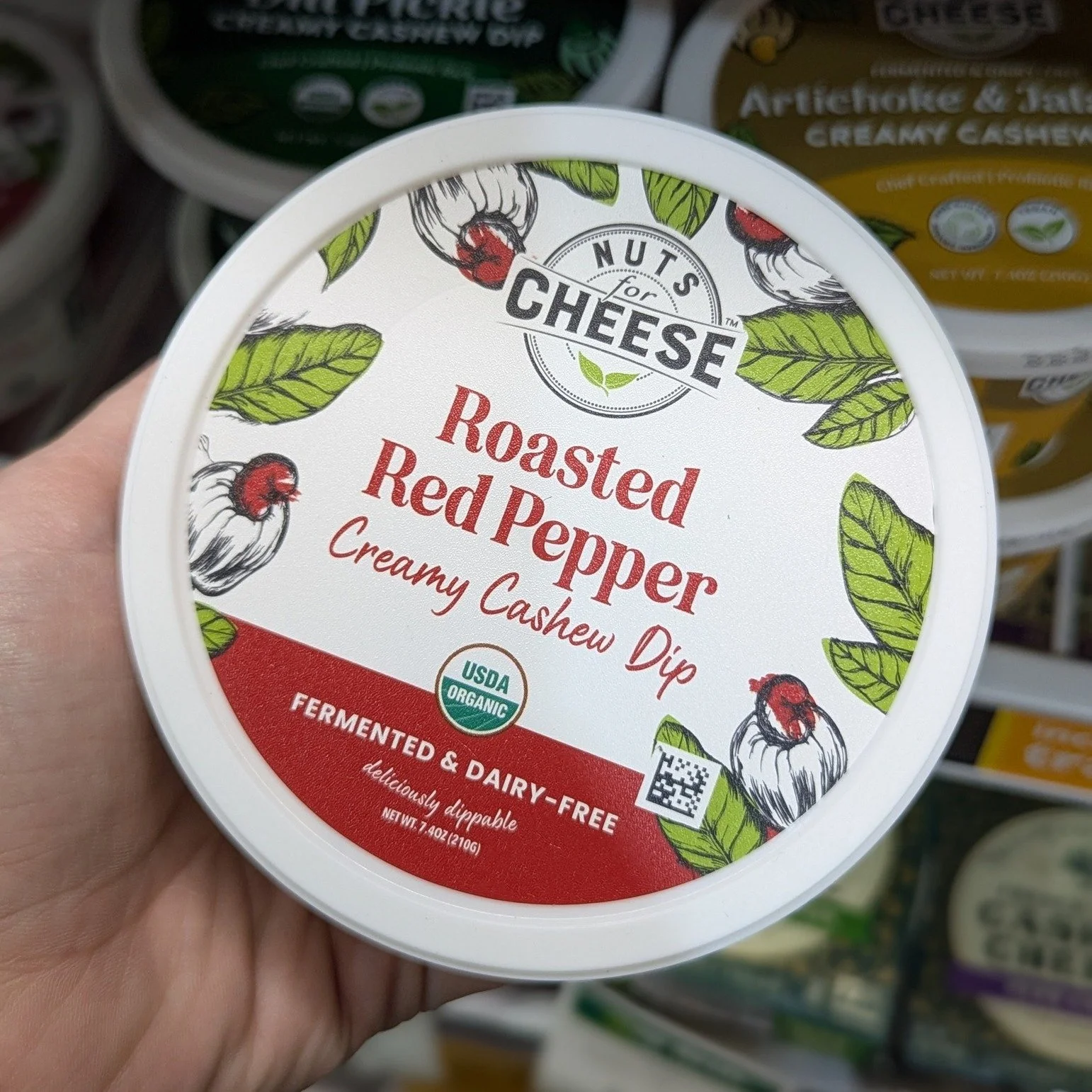 Looking for delicious spreads?

⚡ Nuts for Cheese products, which are organic, fermented, cashew-based, and vegan, are highly versatile for snacking and cooking. The best way to enjoy them is by pairing them with complementary crunchy, sweet, or savo