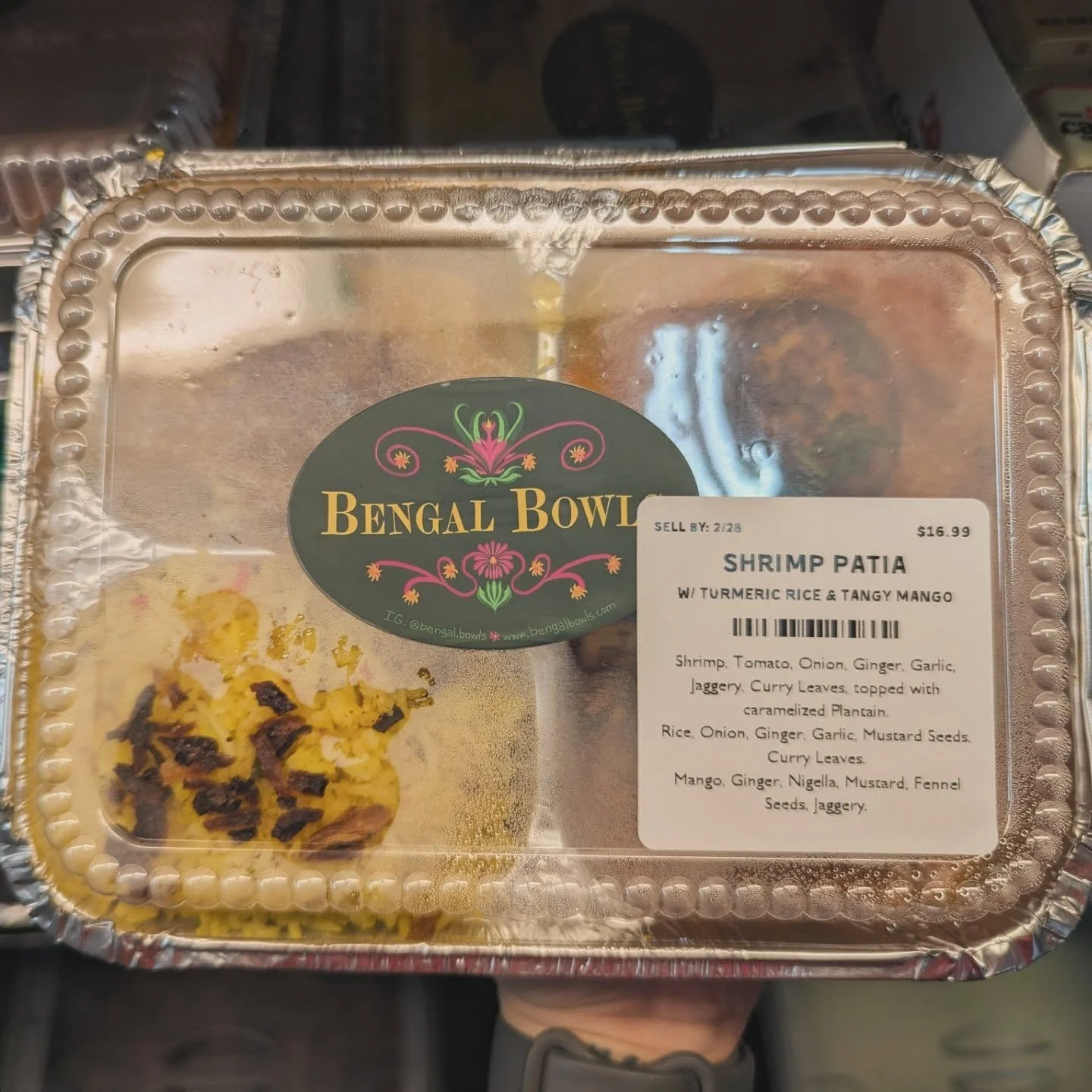Locally made Bengali cuisine from @bengal.bowls is here!! 

#potsdam_food_coop #locally_made #bengali_cuisine
