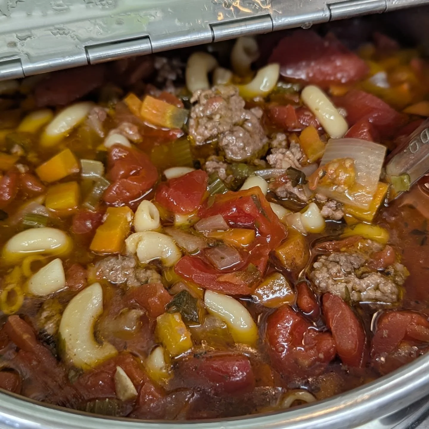 Made In House: Hamburger Macaroni Soup &amp; Mac and Cheese! 🧀 

Freshly made wraps: Italian, Roast Turkey, Vegan Turkey 🌯 

#potsdam_food_coop #support_local #freshly_made