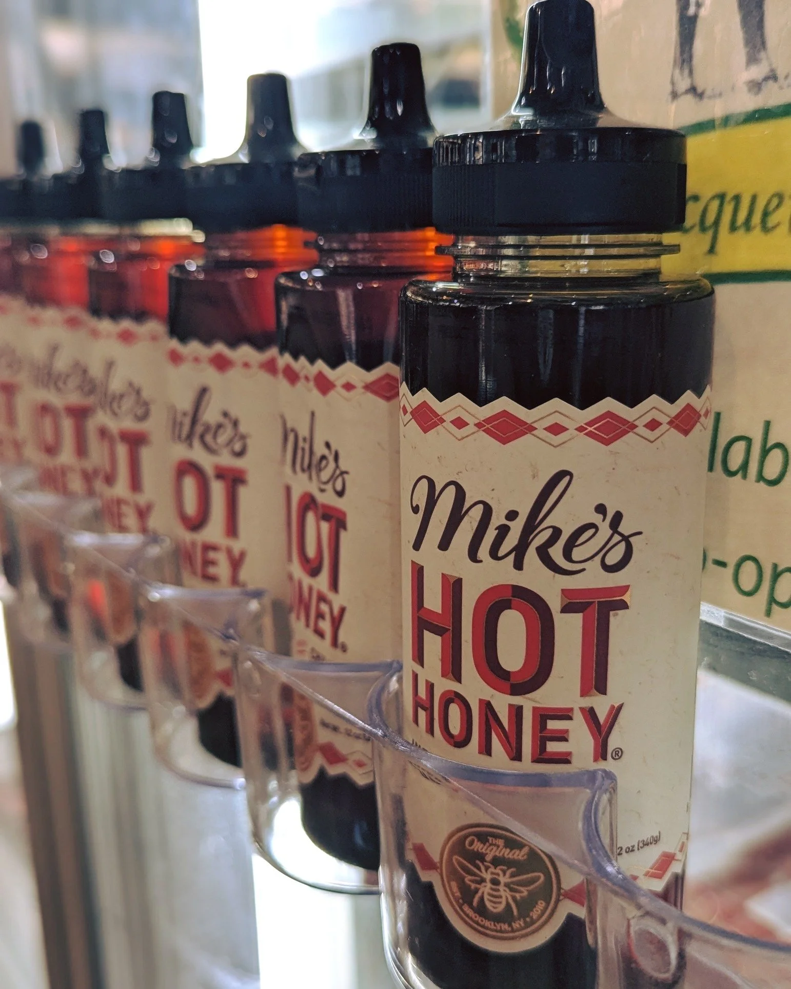 NEW and now available: Mikes Hot Honey!
⚡Located on the outside of the meat freezer!

#Potsdam_Food_Coop #Mikes_Hot_Honey #New #Cooperatively_Owned