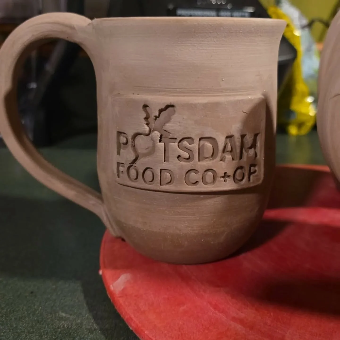 Here's a sneak peek at the beginning of a new partnership with Co-op Owner Lauren of Wild Earth Wheel Works.🦊

These mugs are being custom-made for the Co-op with our logo and unique glazes to match our brand colors. Special orders may be available 