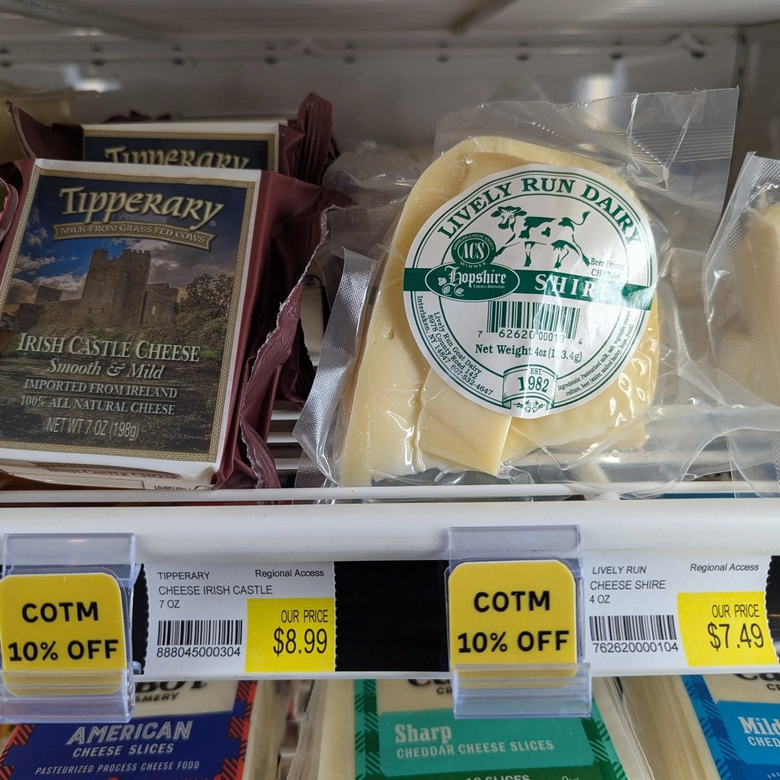 Good Morning Cooperators!!
Join us for our FREE Monthly Cheese Sampling today! Available to everyone, regardless of membership!
🕚 11am - 1pm

Get these for 10% off until end of day 3/31!

#Potsdam_Food_Coop #Cheese_Of_The_Month #Irish_Cheddar #Beer_