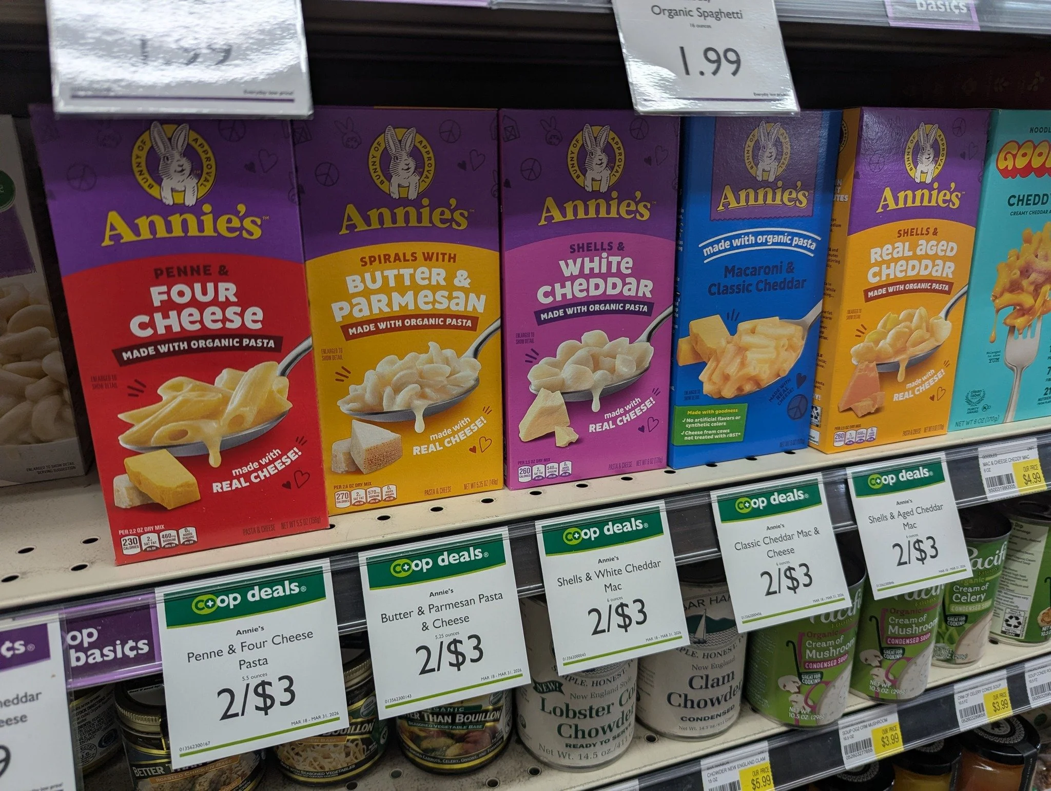 So many great Co+op Deals are active right now! Here are just a few of them 😍.
💚 Come through and look for the green tags!
💚 Co-op Owners get an ADDITIONAL 10% off these deals!

#Potsdam_Food_Coop #Coop_Deals #National_Coop_Grocers #On_Sale