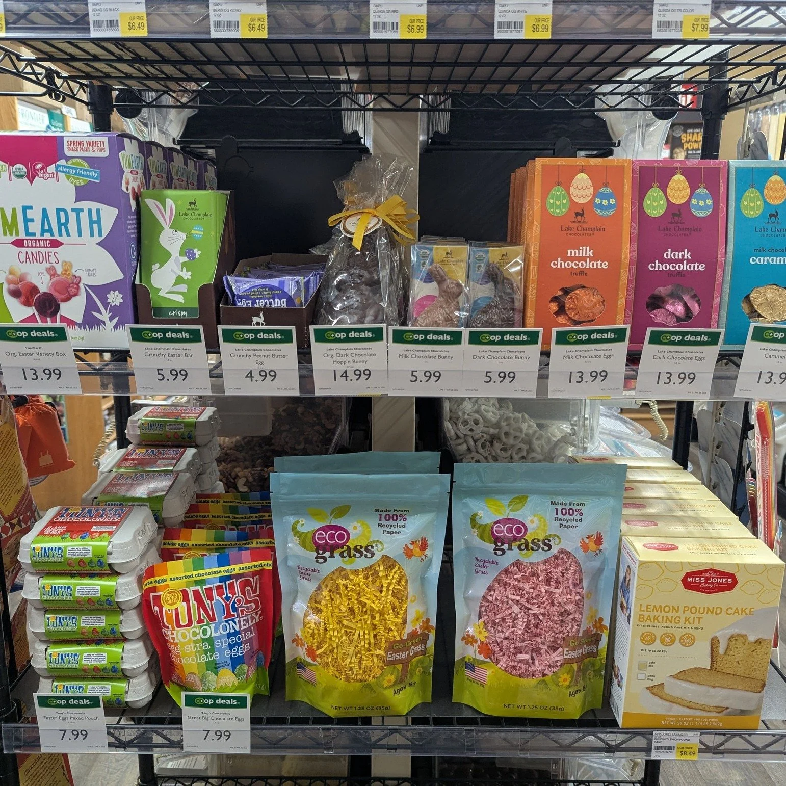 Do you celebrate Easter? Come through for Easter basket goodies, baking ingredients, and candles! 🐰🥚🍫

#Potsdam_Food_Coop #Easter #Seasonal #Sunday_Funday
