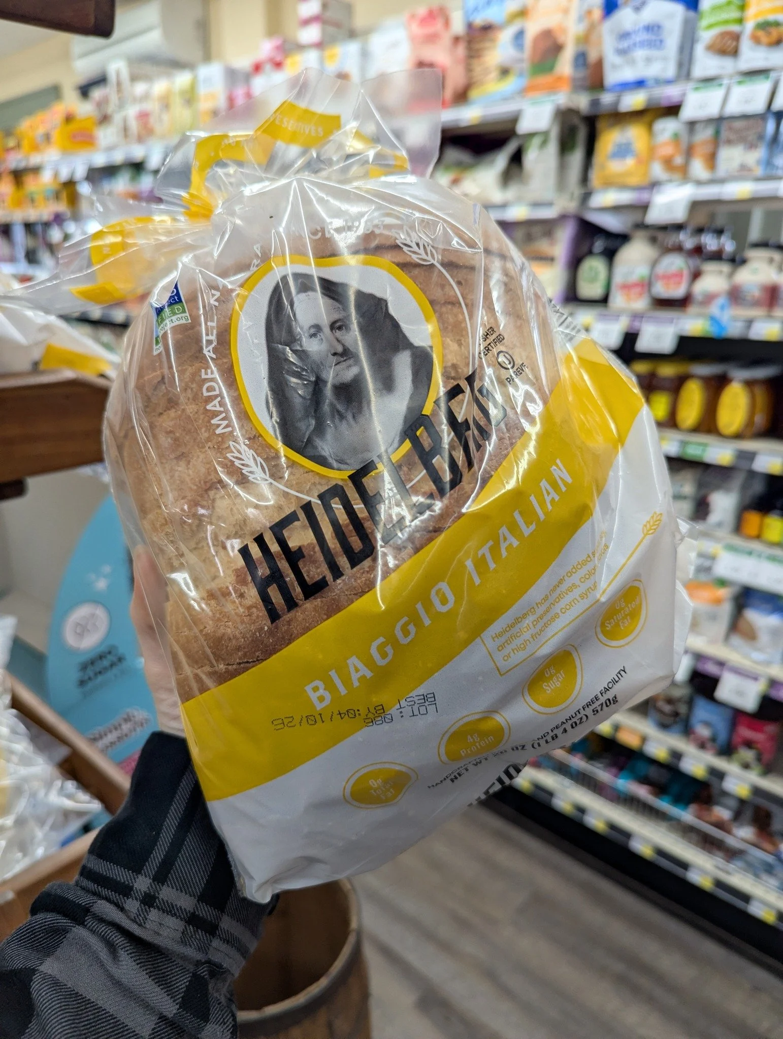 Italian Round Loaf from Heidelberg is BACK!! We were able to place a special order for it! :) Shoutout to our awesome GM for doing everything she can to keep Heidelberg on the shelves!!

#Potsdam_Food_Coop #Heidelberg_Bread #Italian