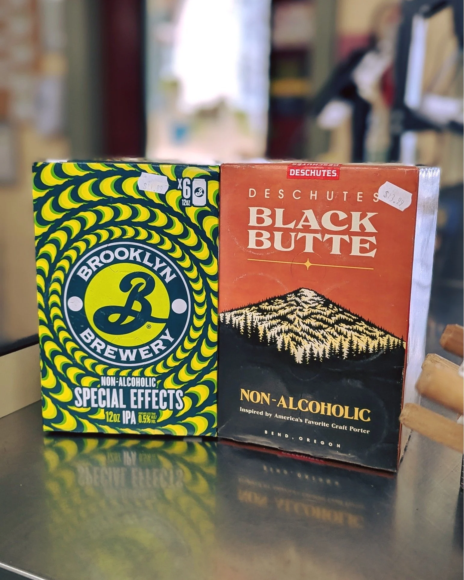 Looking for tasty non-alcoholic beverages? We have options for you!
⚡ Brooklyn Brewery
⚡ Deschutes
⚡ Hoplark
⚡ Big Ditch
⚡ Athletic Brewing Company

Enjoy the taste and social ritual of drinking beer without the intoxicating effects.

#Potsdam_Food_C