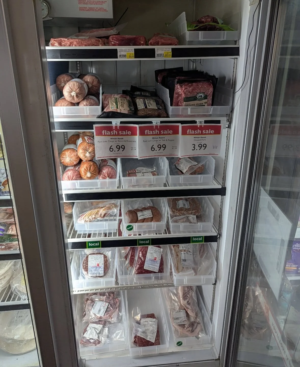 Flash sale meat has been added to the freezer with our other meat stock! 

#potsdam_food_coop #meat #beef #pork