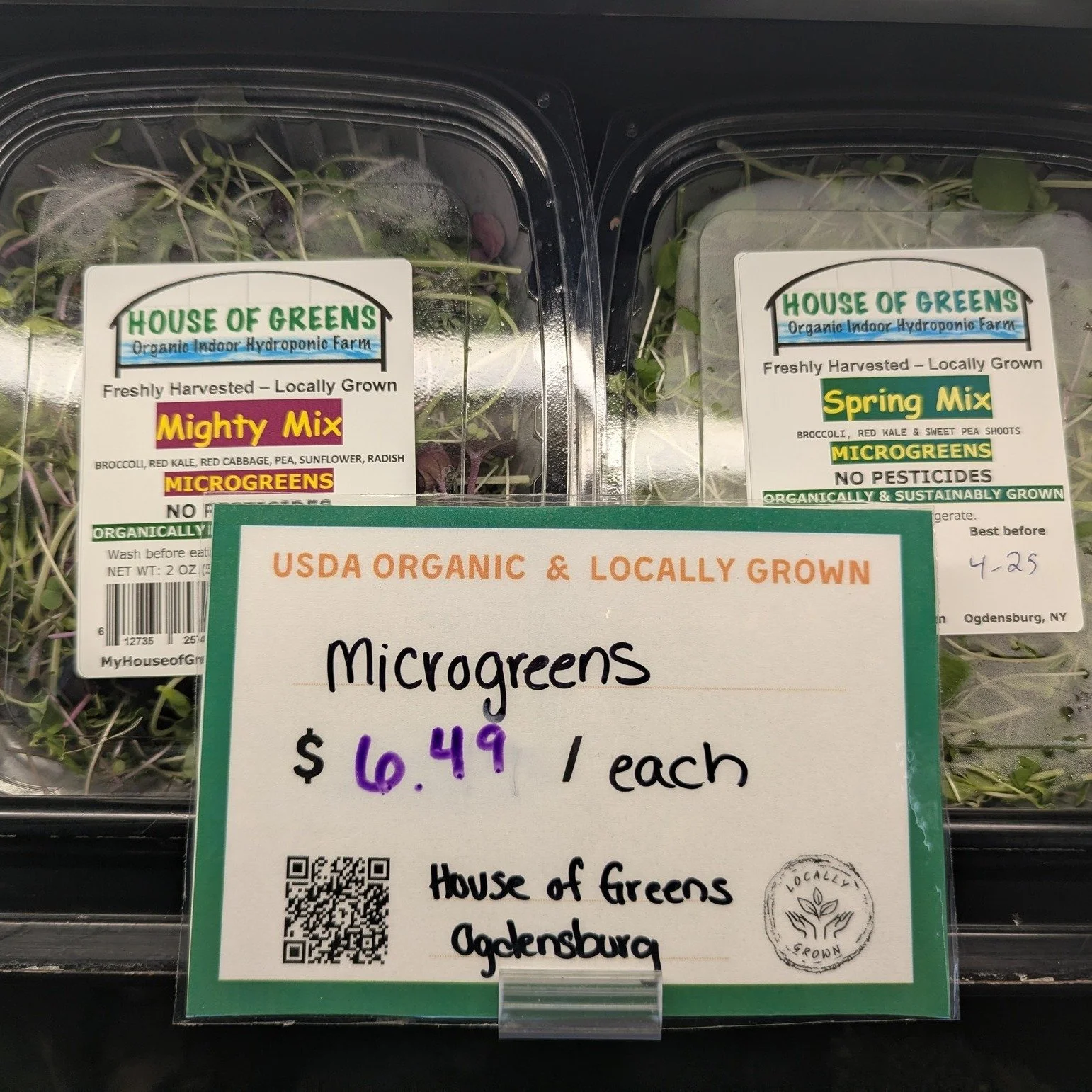 💚 Local Microgreens are restocked!
🥗 Salad Kits on Flash Sale for $2.99
💚 Organic Mint is back!

#Potsdam_Food_Coop #Produce #Shop_The_Coop #Support_Local_Businesss #Flash_Sale