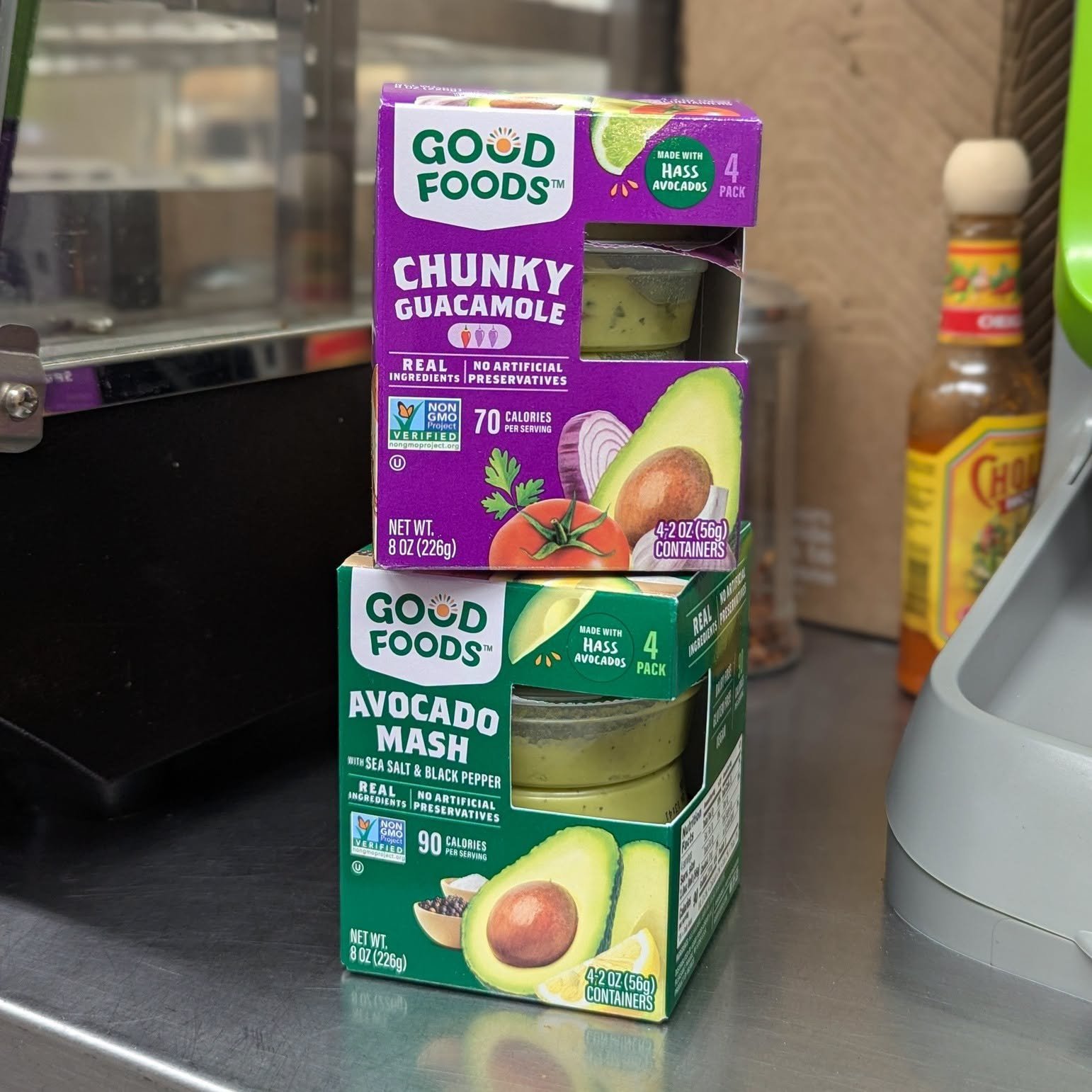 Now Restocked at the Co-op!!
🥑Make enjoying guacamole easier by grabbing a pack of these to-go cups! Available in the deli case, bottom left 😀.

#Potsdam_Food_Coop #Guacamole #Good_Foods