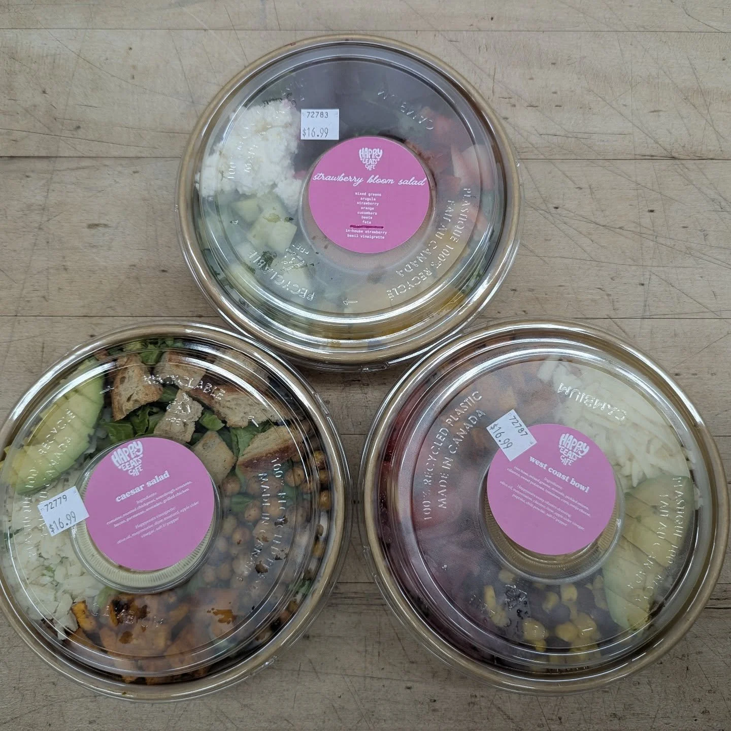 Salads by @happyeeats are delivered fresh every Monday 😍🥗 

#potsdam_food_coop #locally_made #support_local_business #salads
