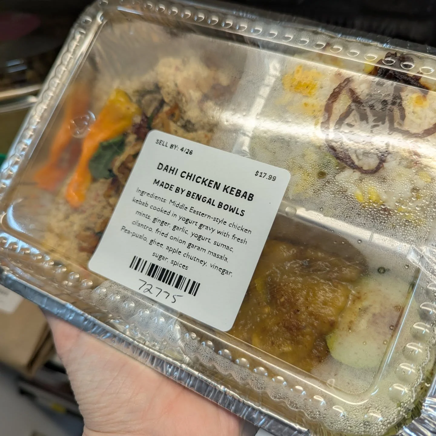 @bengal.bowls entrees are delivered fresh every Tuesday!! We also have new soup varieties from Pikas Farm Table today! 

#potsdam_food_coop #lunch #bengali_cuisine #pikas_farm_table