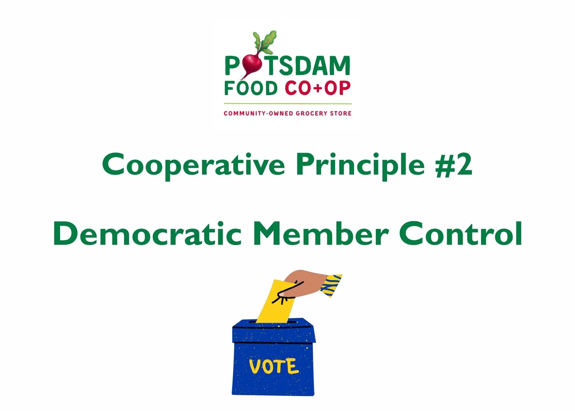 Co-op Principle #2: Democratic Member Control
