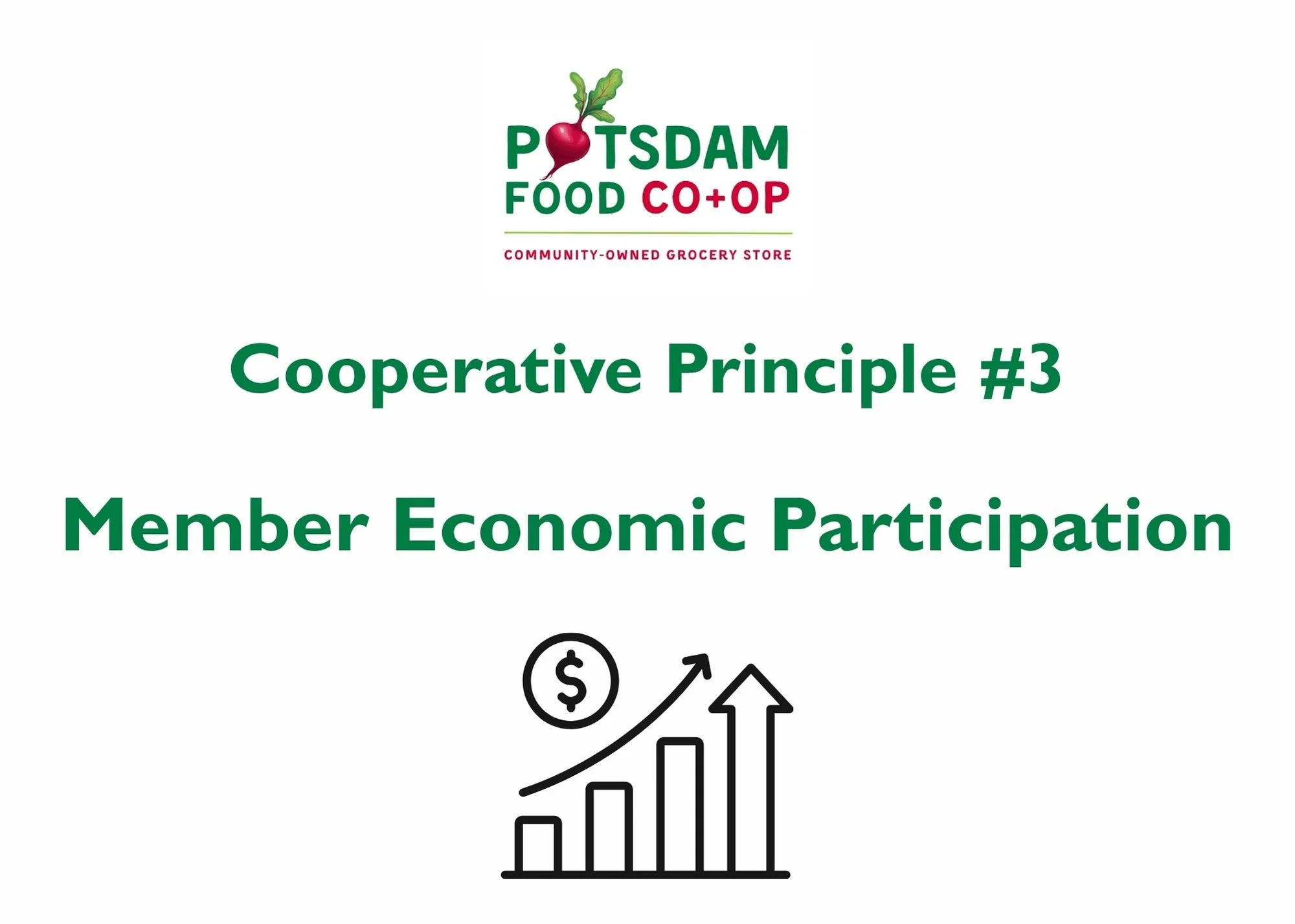 Co-op Principle #3: Member Economic Participation