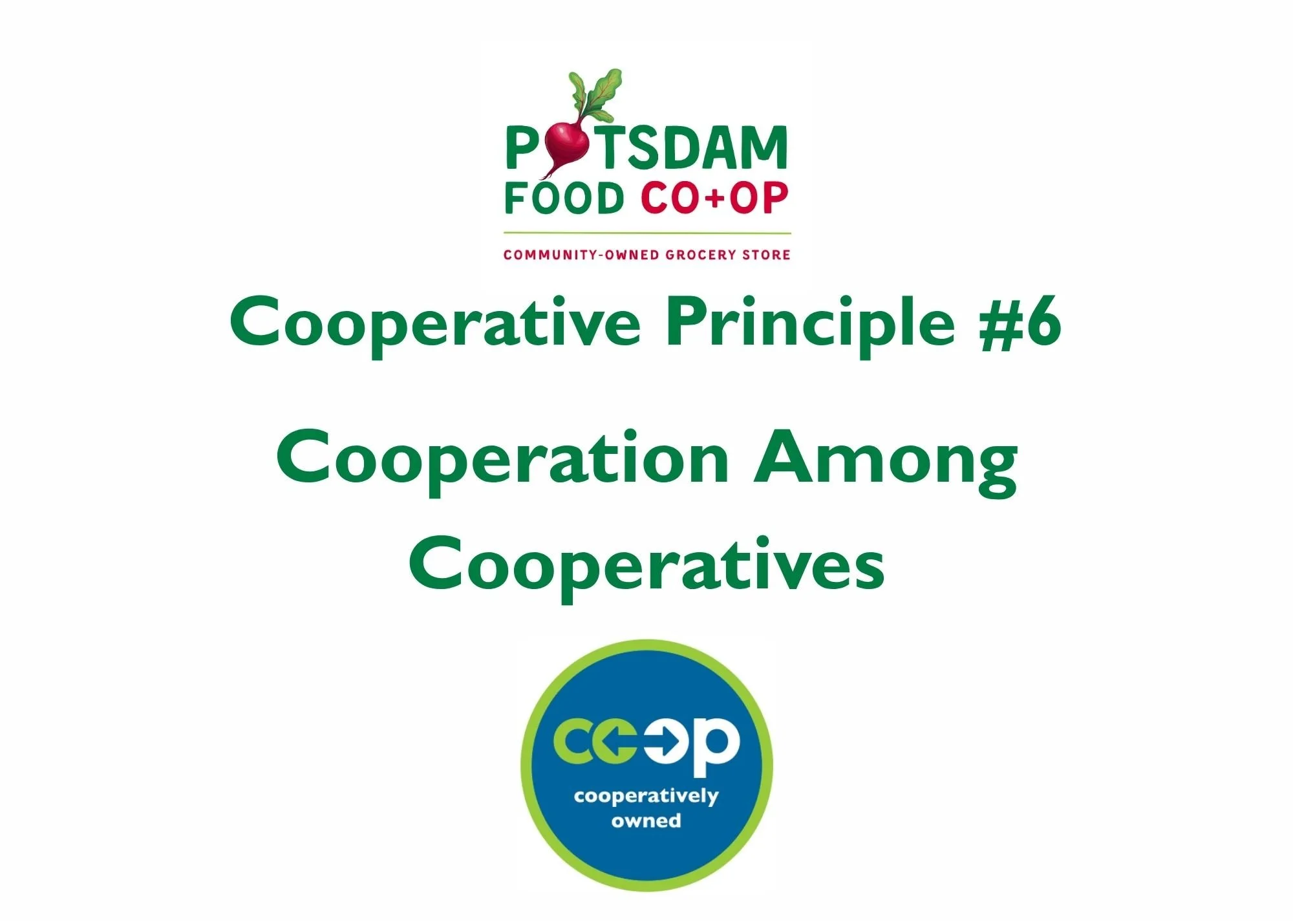 Co-op Principle #6: Cooperation Among Cooperatives
