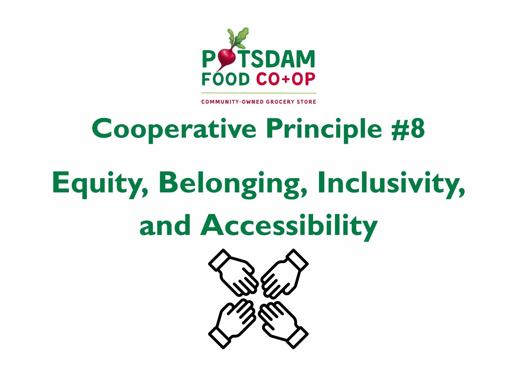 Co-op Principle #8: Equity, Belonging, Inclusivity, and Accessibility