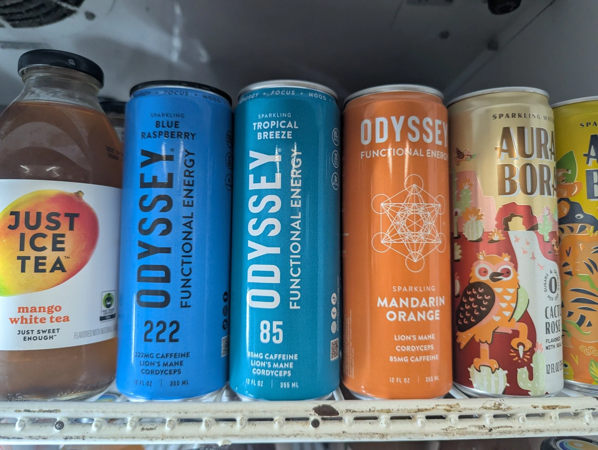 NEW Odyssey flavors in the drink cooler! Odyssey Functional Energy is designed to provide sustained, clean energy!
💙 Blue Raspberry 
💙 Tropical Breeze

#Potsdam_Food_Coop #Odyssey_Functional_Energy