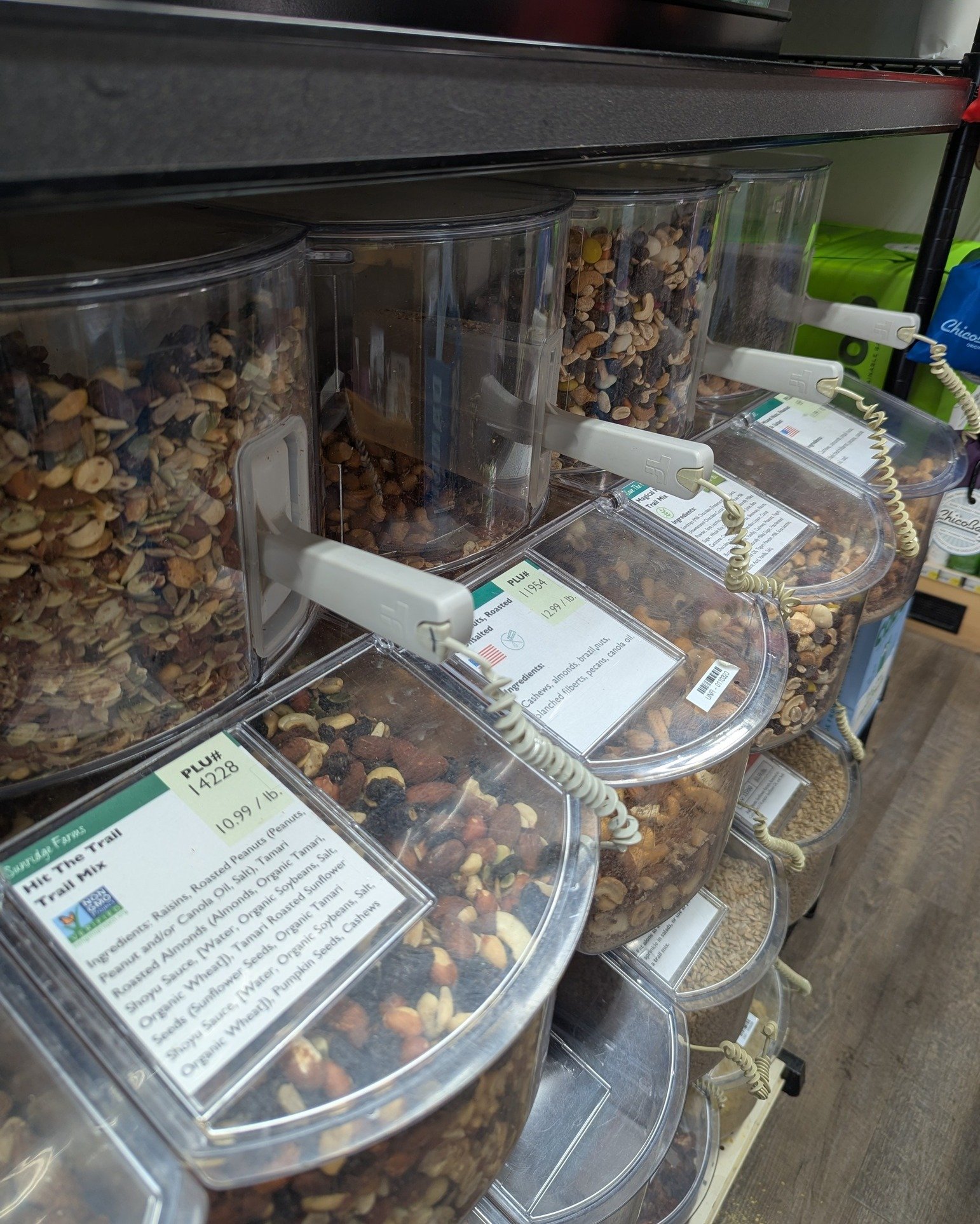 Have you tried one of the trail mixes available in the bulk department? If so, which one is your favorite??

#Trail_Mix #Potsdam_Food_Coop #Bulk_Department
