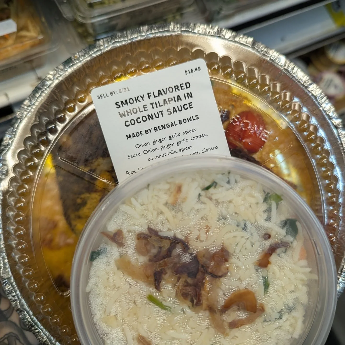 Locally made Bengal Bowls Entrees are here!! Plus we still have a couple of Happy Eeats Salads, and vegan mini pizzas in the warmer! 

#potsdam_food_coop #deli #pizza #salad #bengali_cuisine