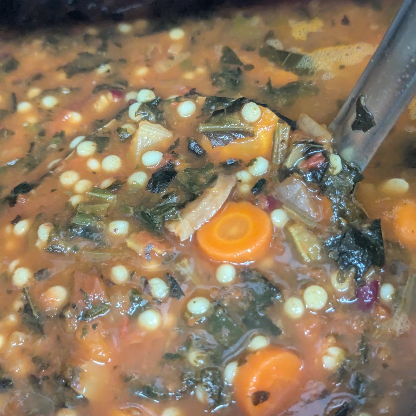 Minestrone Soup is in the warmer today 🤩

#potsdam_food_coop #soup_of_the_day #minestrone