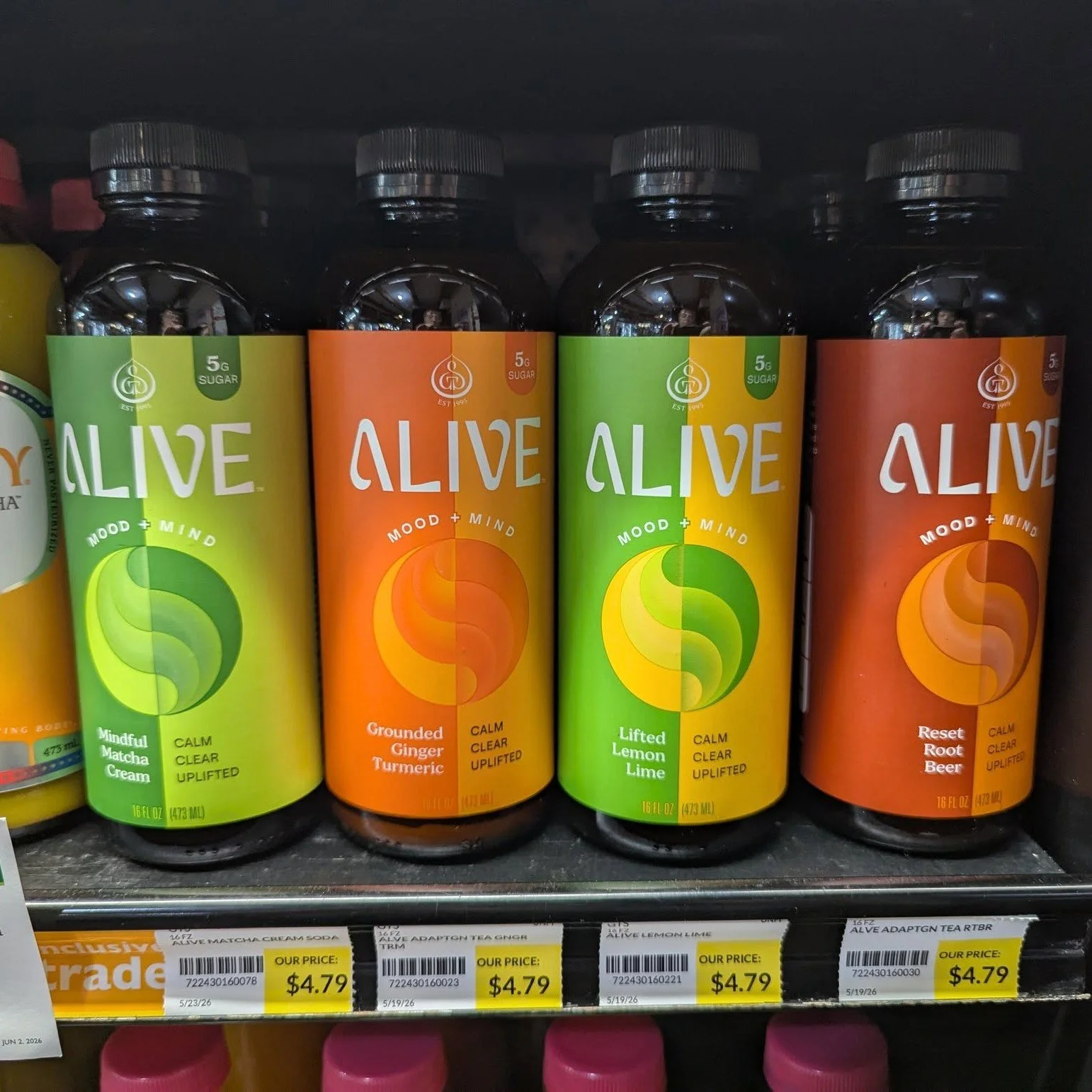 New design, same deliciousness! Are you a frequent buyer of Alive by GTs? ✨

#GTs_Alive #Potsdam_Food_Coop