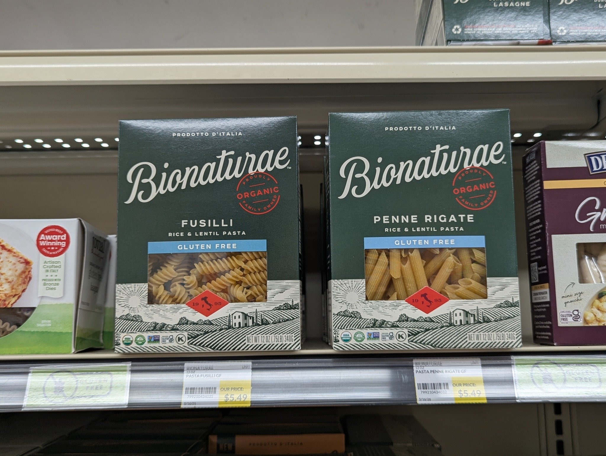 NEW Gluten Free Pasta from Bionature is available with the other gluten free pasta varieties! 🍝

#Gluten_Free #Pasta #Potsdam_Food_Coop