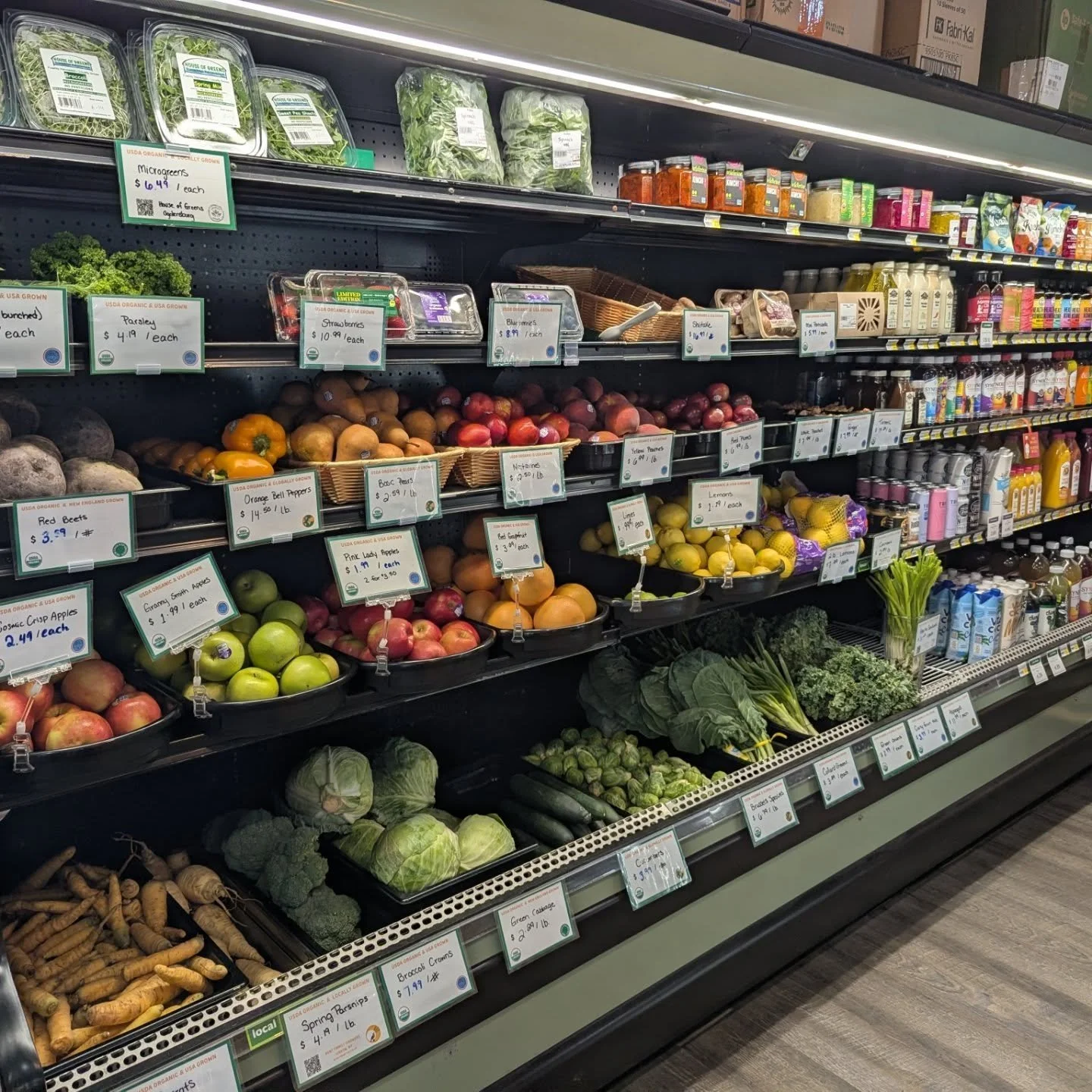 Shop our produce, support local farmers! 🌿 

What produce are we missing that you wish we carried?

#potsdam_food_coop #produce