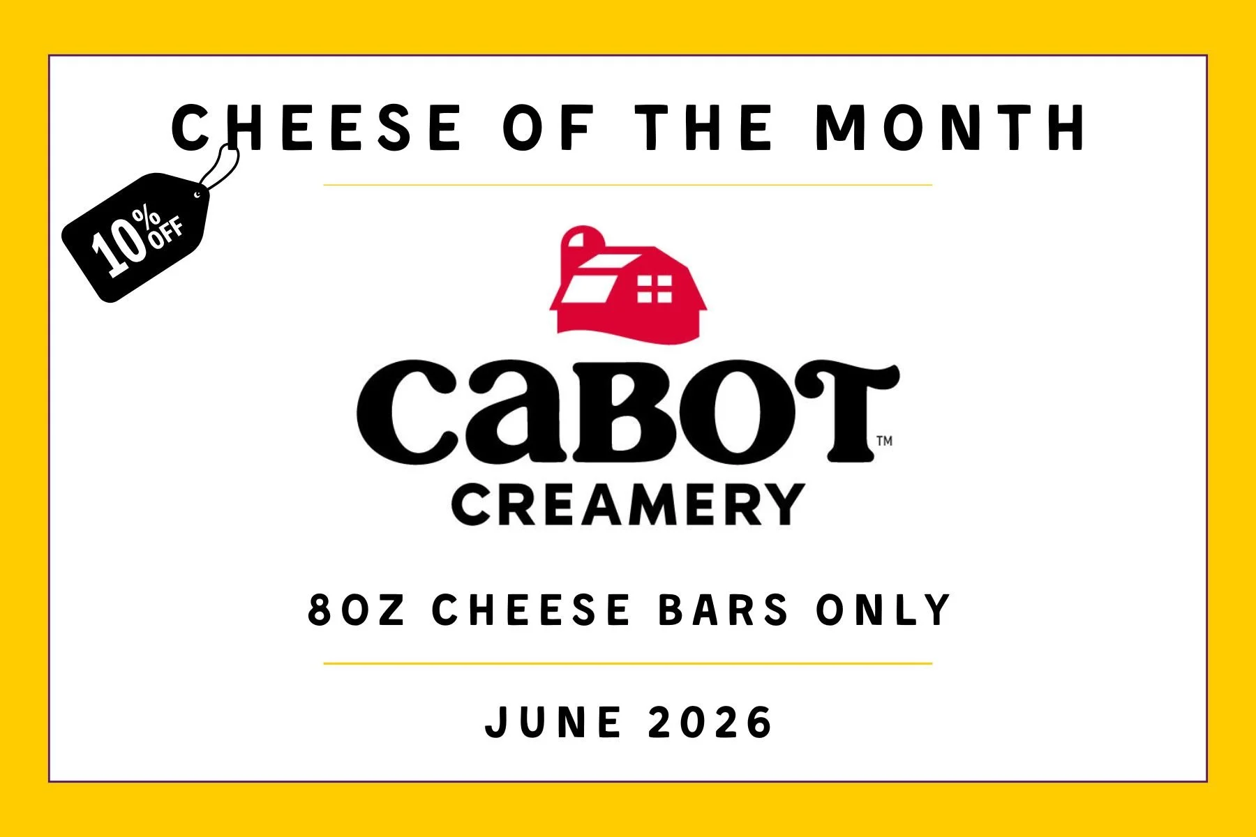June Cheese of the Month Sampling