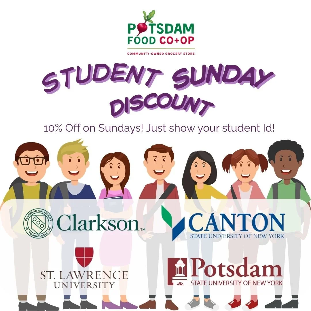Student Sunday Discount