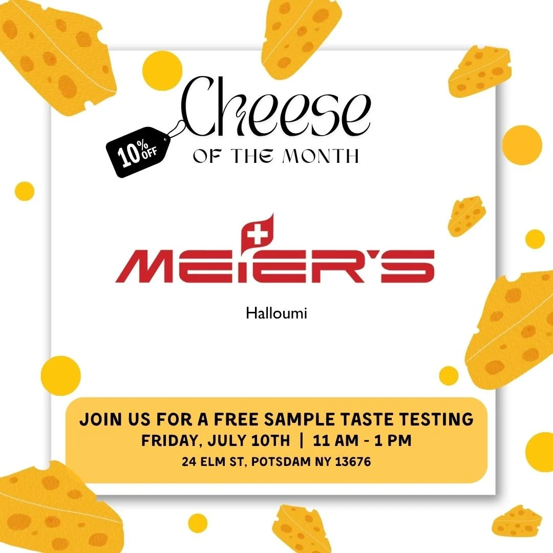 July Cheese of the Month Sampling