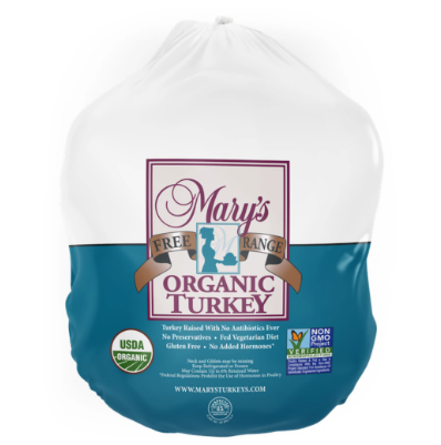 Mary's Organic Turkey Pre-Order (DEPOSIT ONLY) 8-12 lbs.