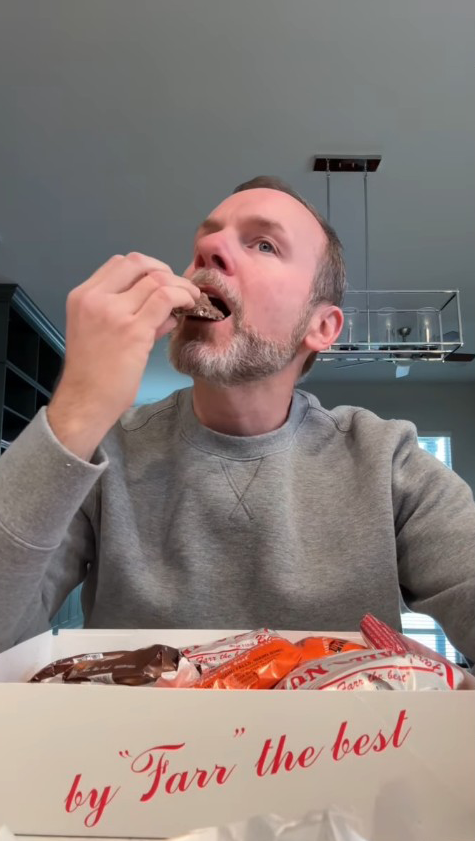 Trying chocolate candies from Farr’s Candy Company in Idaho! #chocolate #candy #idaho #tastetest