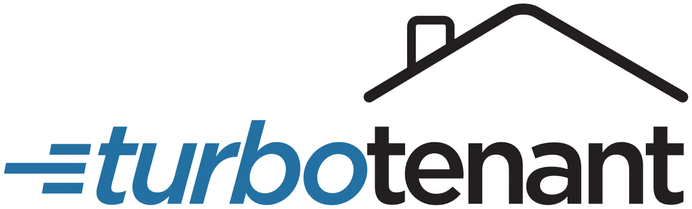 Logo of Turtleneck with a stylized house roof above the text.