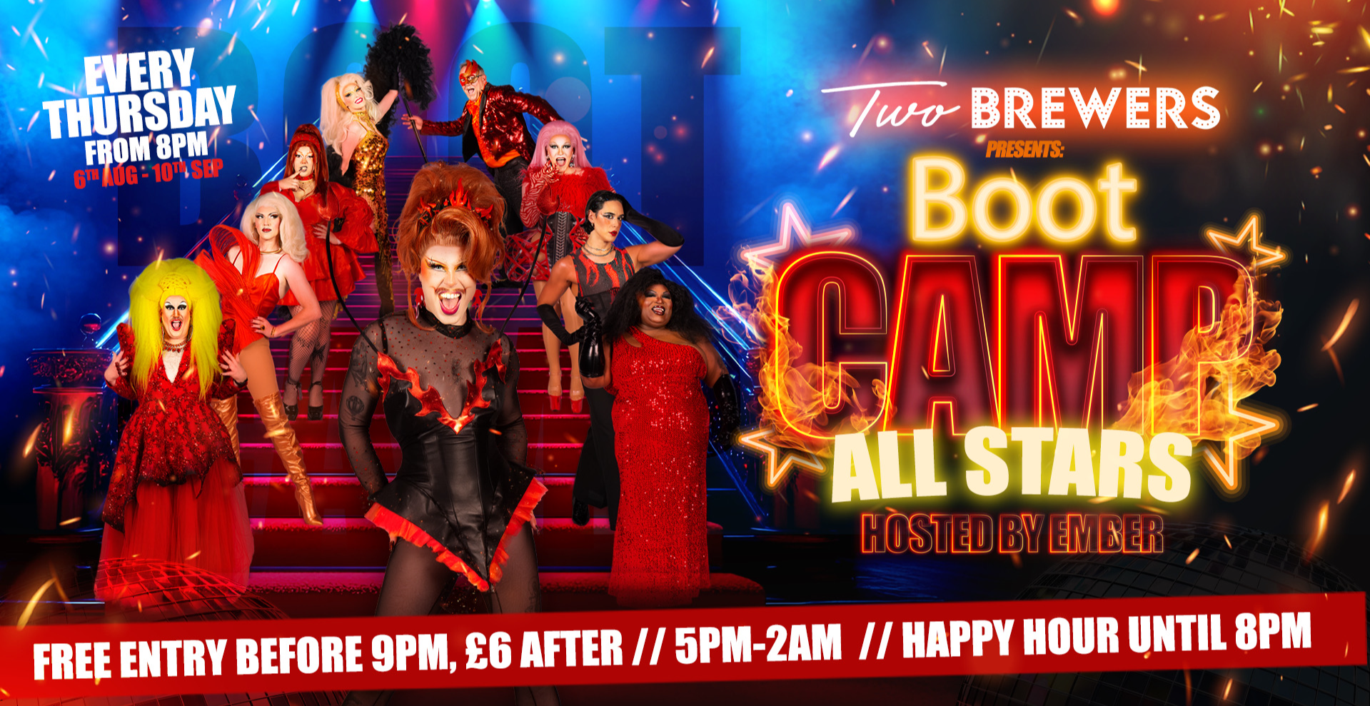 Boot CAMP! ALL STARS - Two Brewers, Clapham