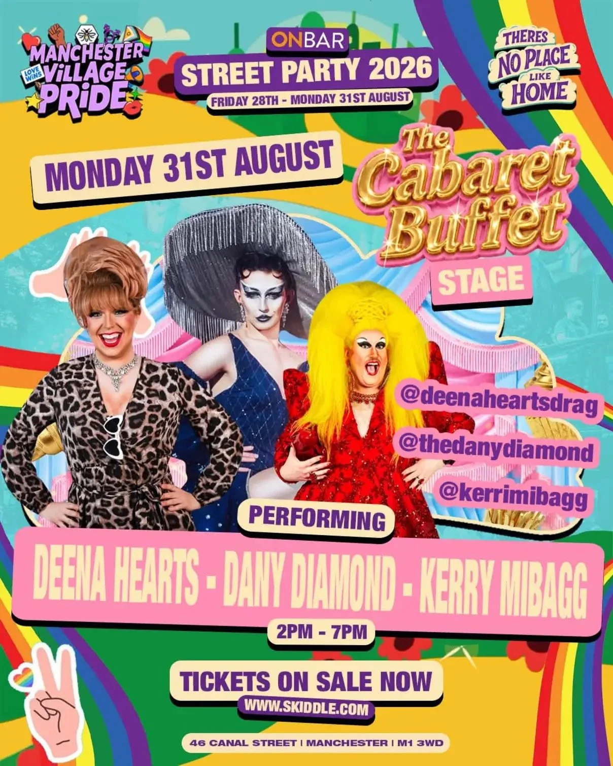 Manchester Village Pride - Cabaret Buffet Stage