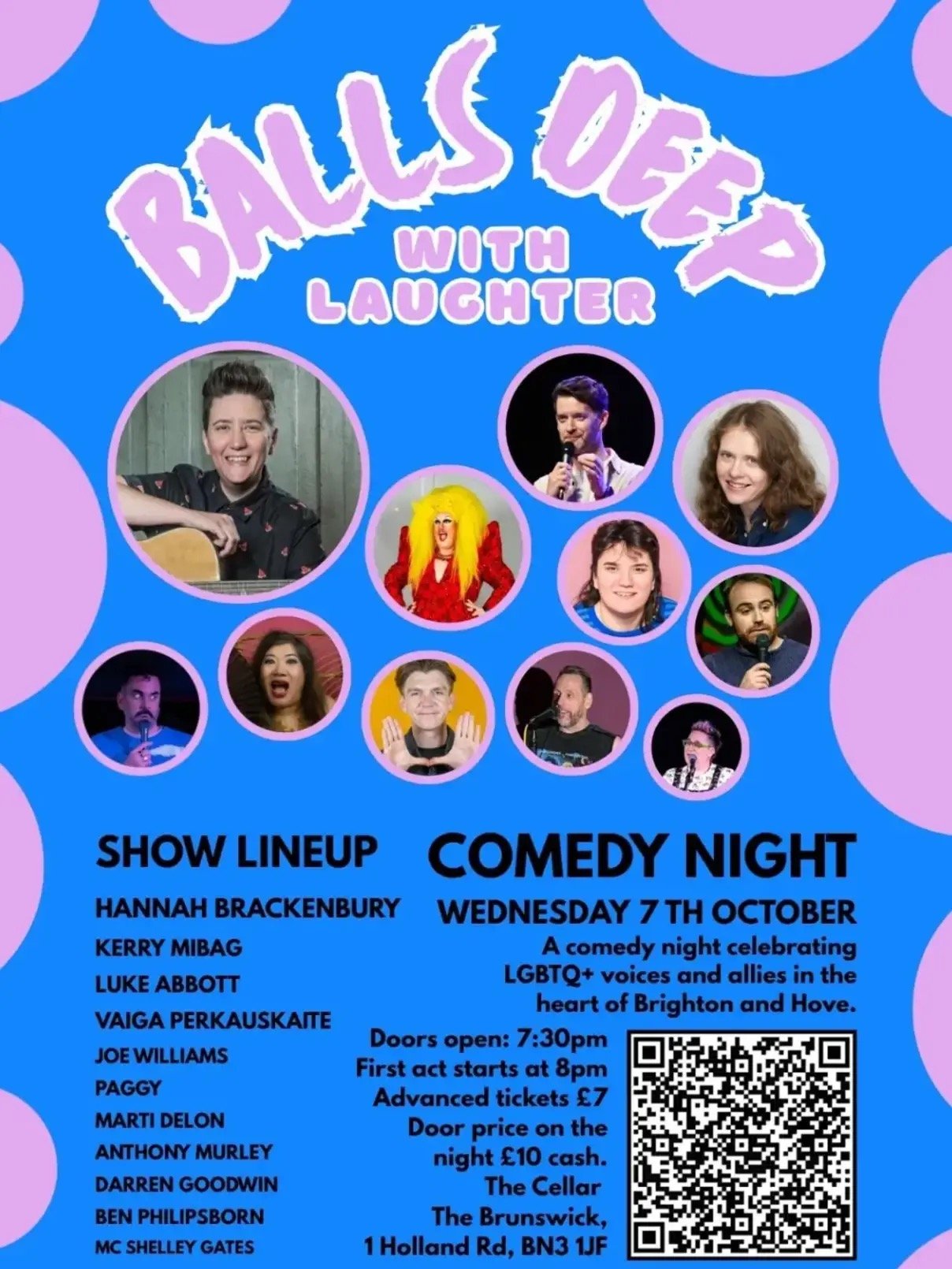 Balls Deep With Laughter, Brighton
