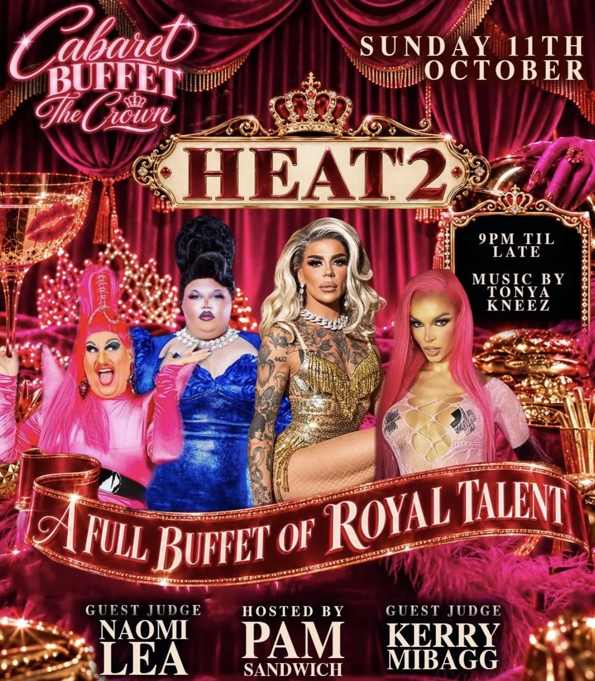 Guest Judge - Cabaret Buffet: The Crown - ON Bar, Manchester 