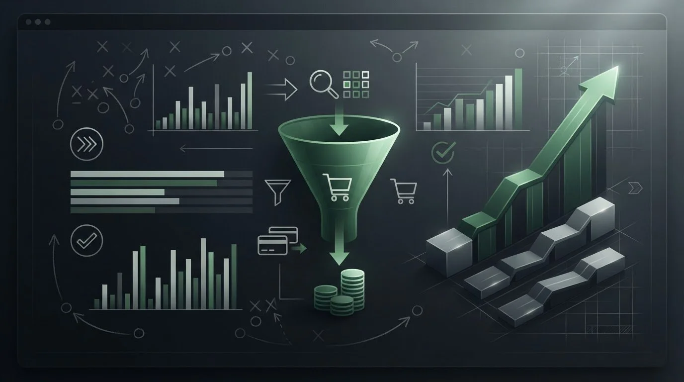 ECommerce performance benchmarks for key rates and revenue tiers