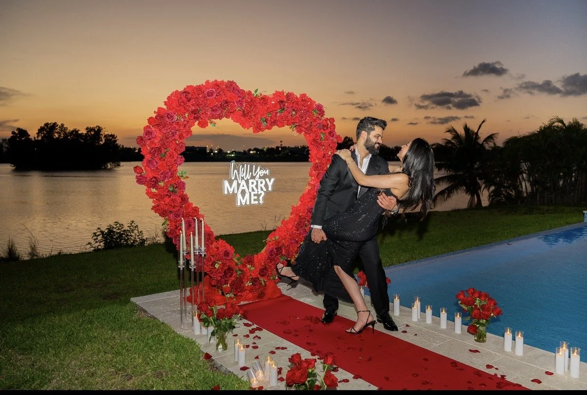 sunset marriage proposal