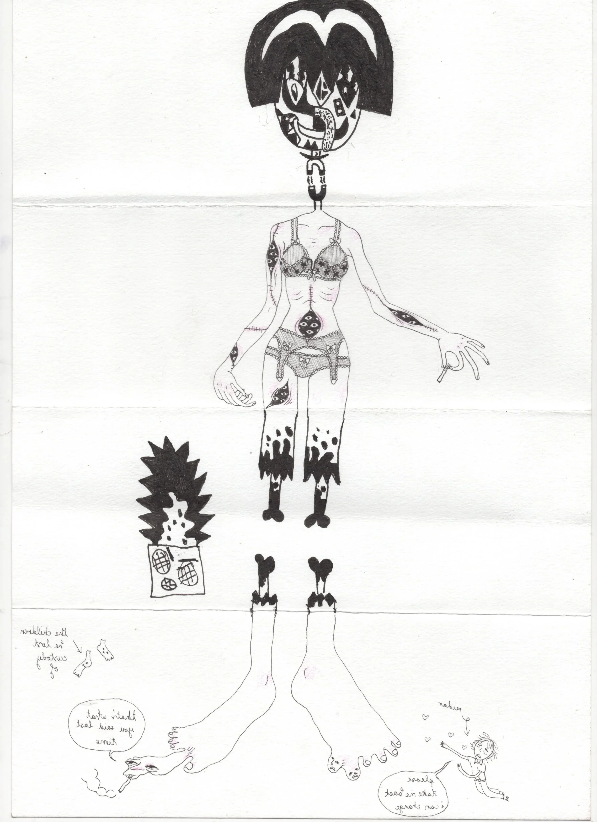 exquisite corpse. 2023.