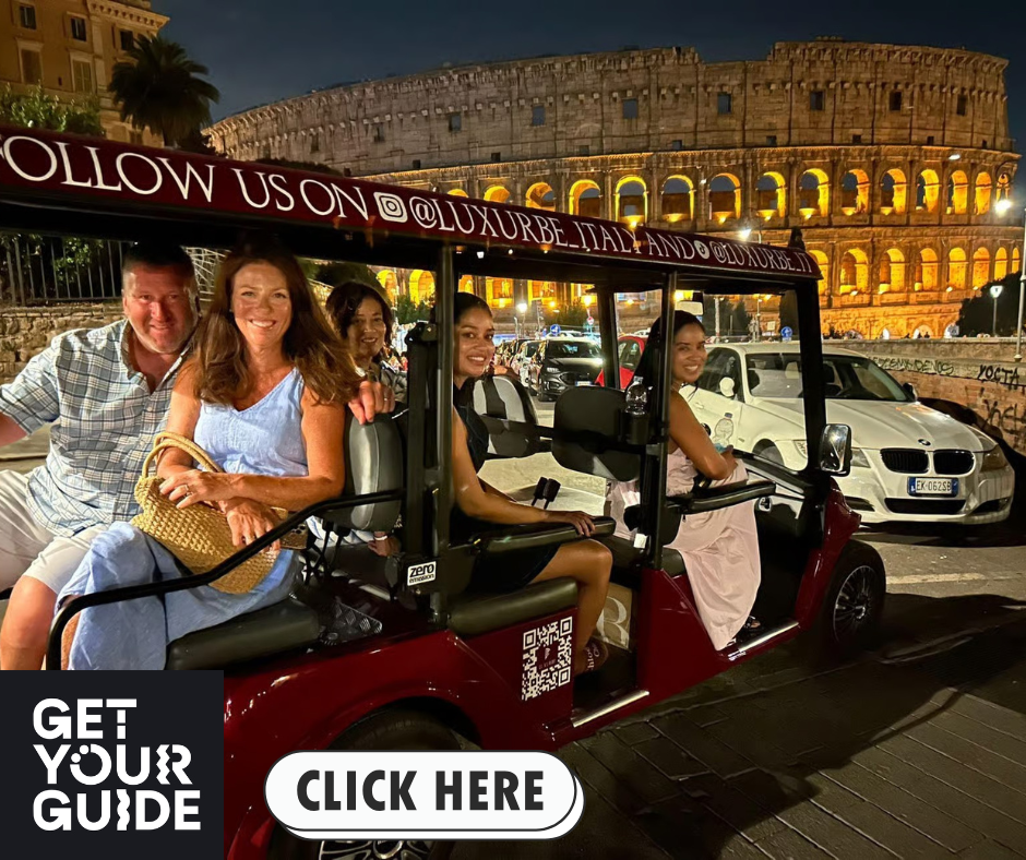 Colosseum Golf Cart Rome