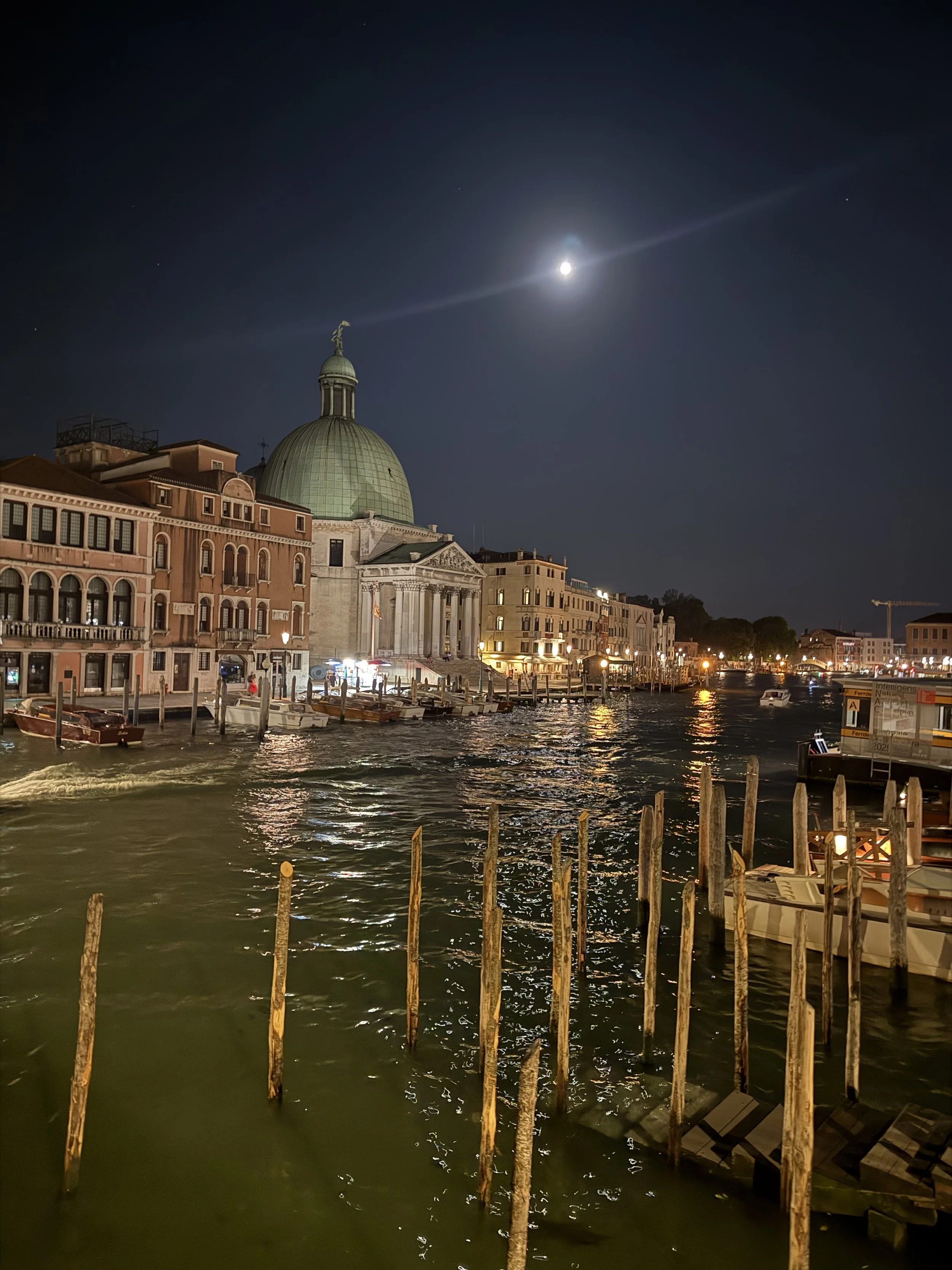 Venice at night
