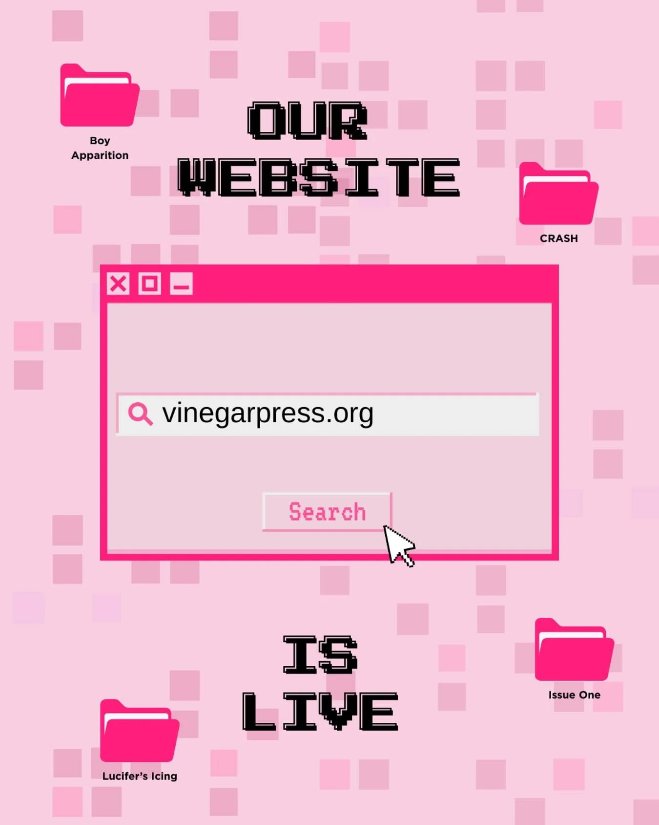 visit vinegarpress.org to preorder our debut chapbooks!