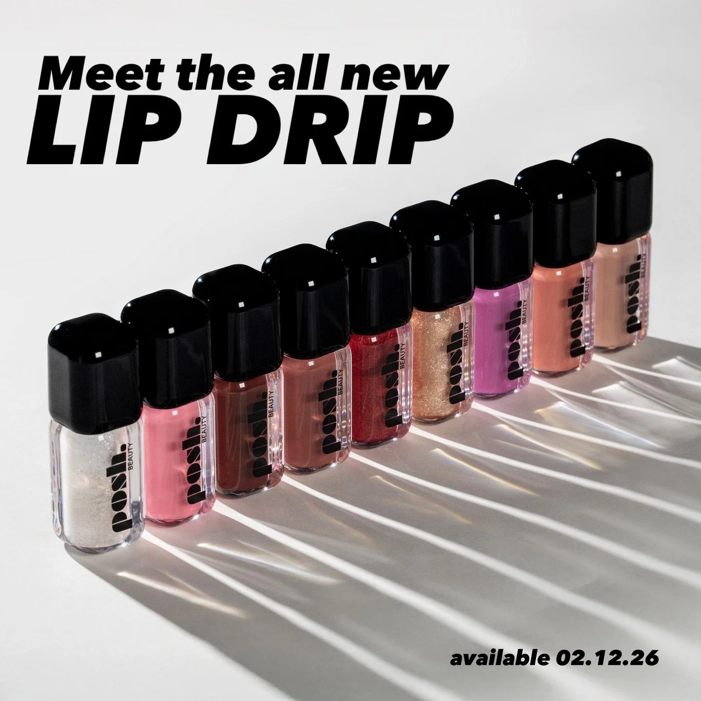 They&rsquo;re finally here!💧✨
Meet Lip Drip Glosses &mdash; ultra-juicy shine, smooth glide, hydrating ingredients, and shades that hit on every skin tone. 

From clear glassy lips to bold, juicy color&hellip; this lineup was made to drip different.