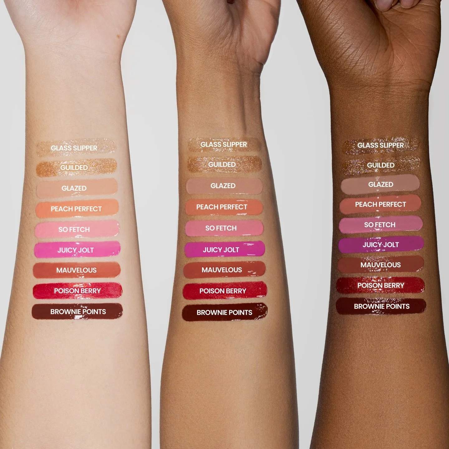 Which shade of our new Lip Drip&trade; Lip Gloss catches your eye?! 

Lip Drip&trade; is a high-shine lip gloss infused with skincare-loved ingredients like Shea Butter, Coconut Oil, Jojoba Oil, and Vitamin E to help keep lips soft, smooth, and comfo